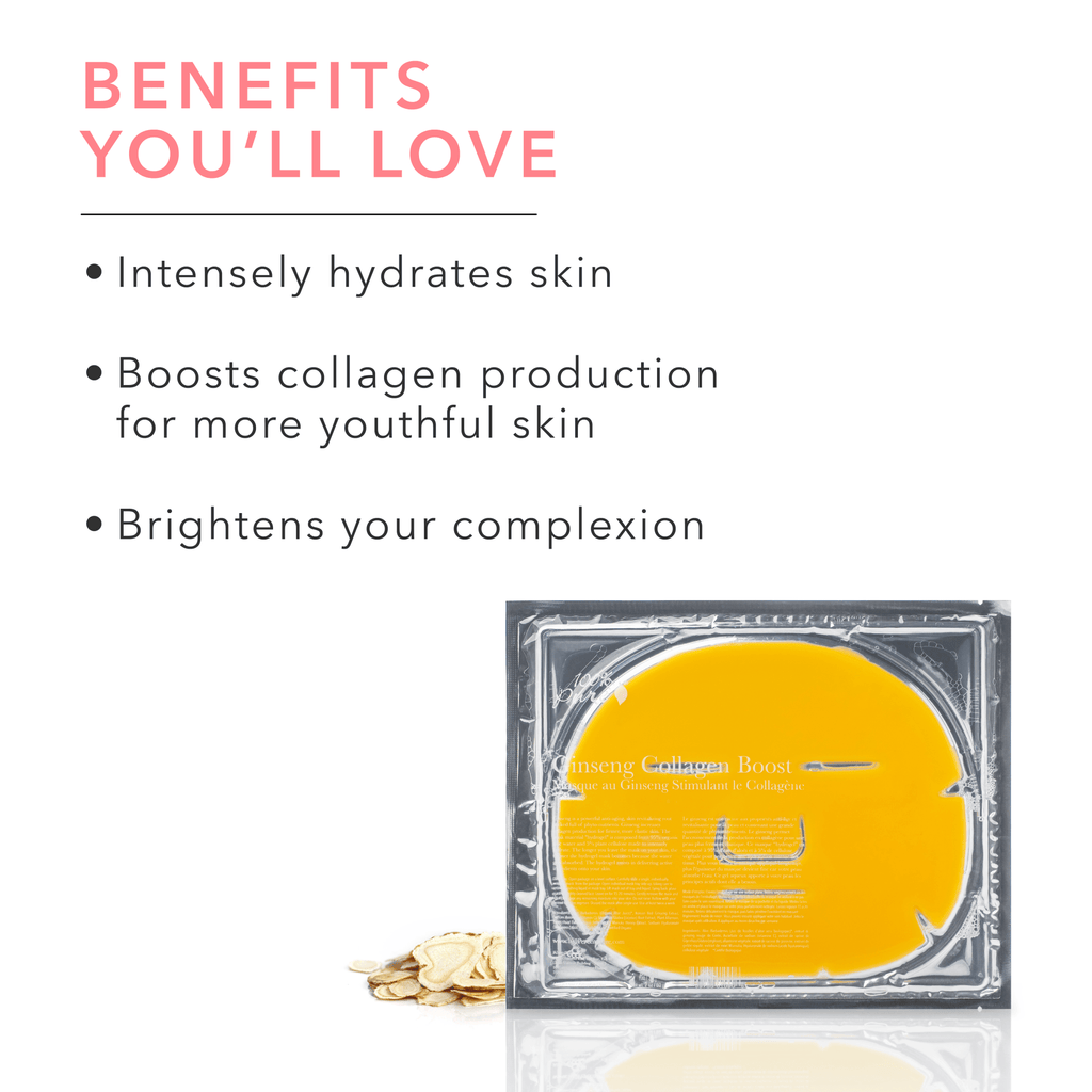 100% Pure Ginseng Collagen Boost Mask