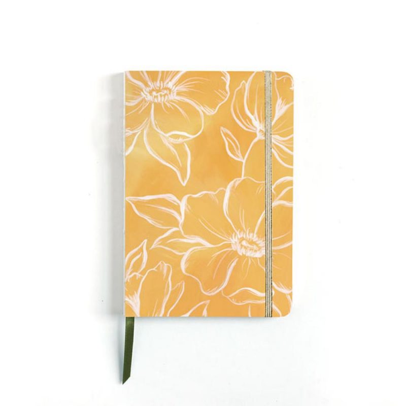 1canoe2 Golden Poppy Lined Journal - Lilly.B Shop