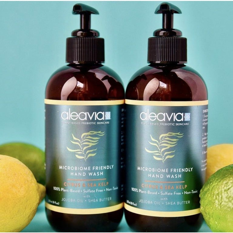 Aleavia Citrus & Sea Kelp Microbiome Friendly Hand Wash | Microbiome Friendly Cleanser